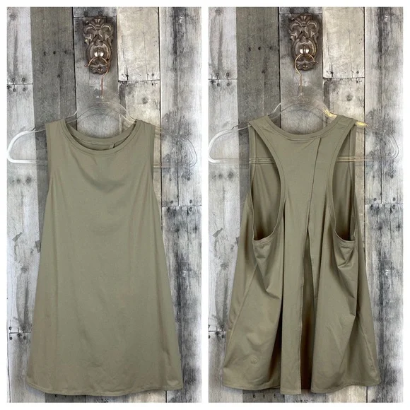 Lululemon All Tied Up Tank in Palm Court Size 6 - Picture 15 of 16